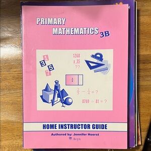 Primary Mathematics 3B Home Instructor Guide - Pink
